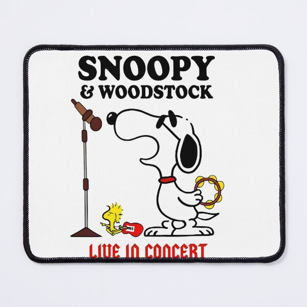 Item preview, Snoopy Woodstock Band Rocking Out designed and sold by apamictryArt.