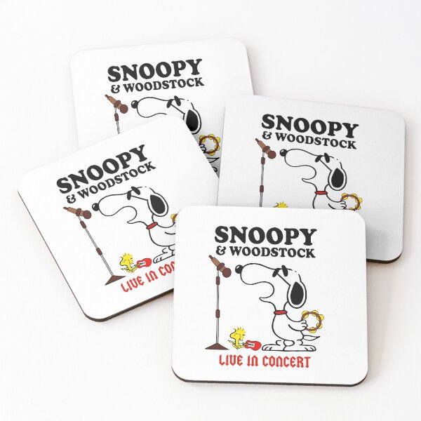 Item preview, Snoopy Woodstock Band Rocking Out designed and sold by apamictryArt.