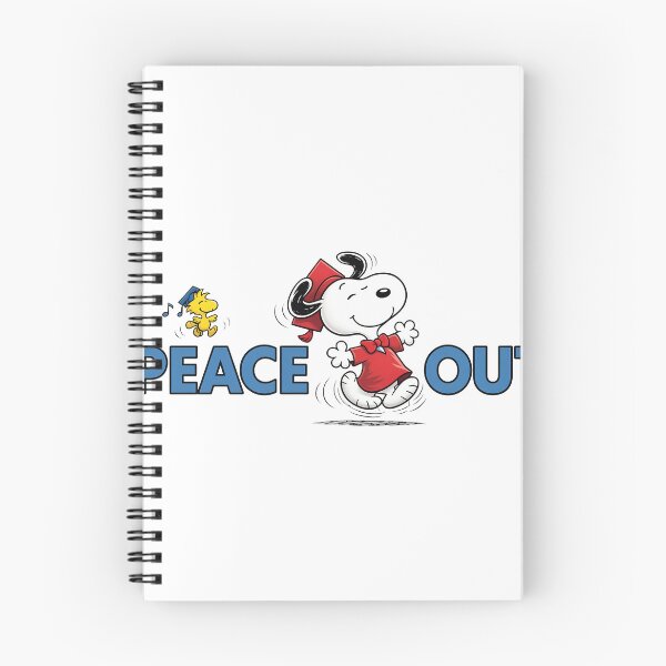Artikelvorschau, Snoopy Woodstock Peace Out Gradation entworfen und verkauft von apamictryArt.