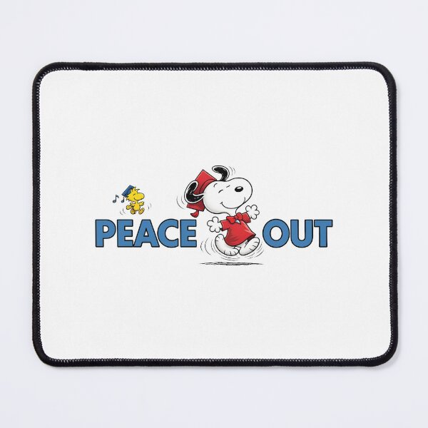 Item preview, Snoopy Woodstock Peace Out Graduation  designed and sold by apamictryArt.