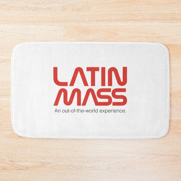 Item preview, Latin Mass An Out Of The World Experience (White) designed and sold by sedrick-strahan.