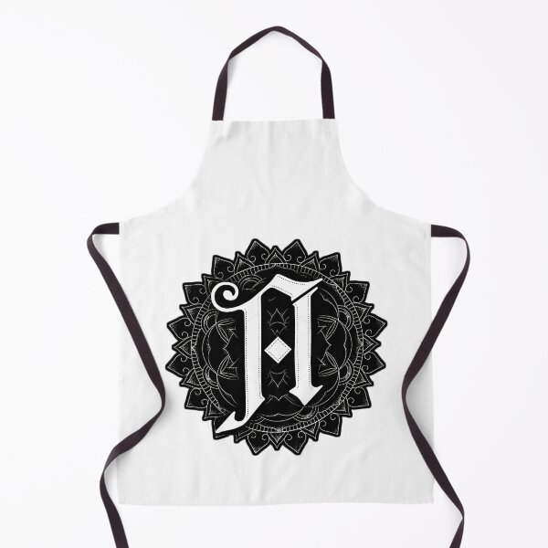Item preview, Metalcore Gothic Monogram designed and sold by GeodeCreative.