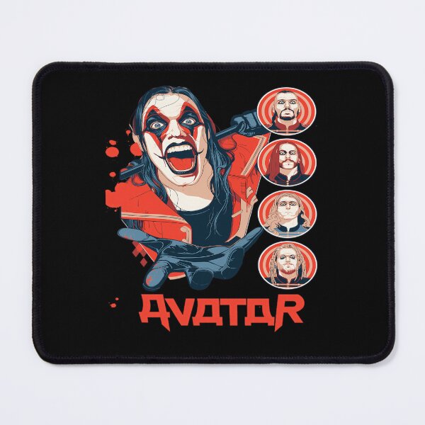Item preview, Theatrical Heavy Metal Monster Faces designed and sold by GeodeCreative.