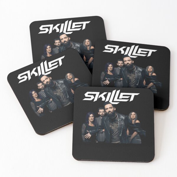 Item preview, Skillet Rock Band Portrait Artwork Black designed and sold by Cansow.