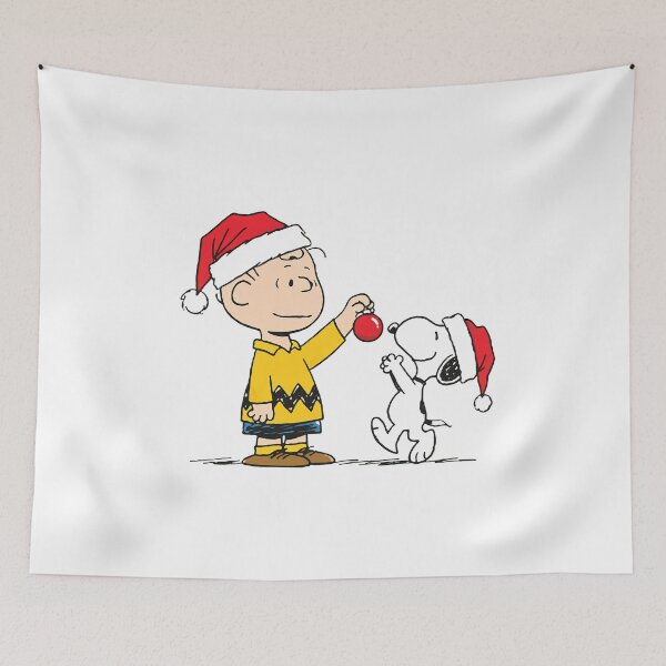 Item preview, Peanuts Christmas Charlie Brown Snoopy  designed and sold by apamictryArt.