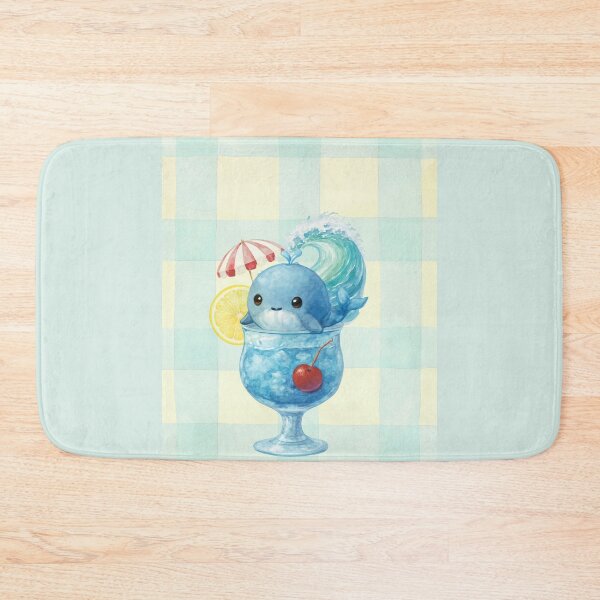 Item preview, Blue Narwhal Ice Cream Cup | Watercolor Ocean Animal designed and sold by QuicksandCase.