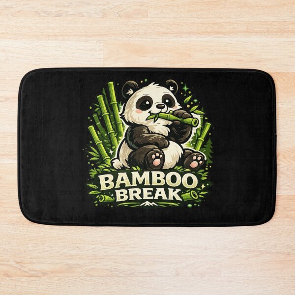 Item preview, Bamboo Break – Cute Panda Bamboo Lover Design designed and sold by ArtisticHeart21.