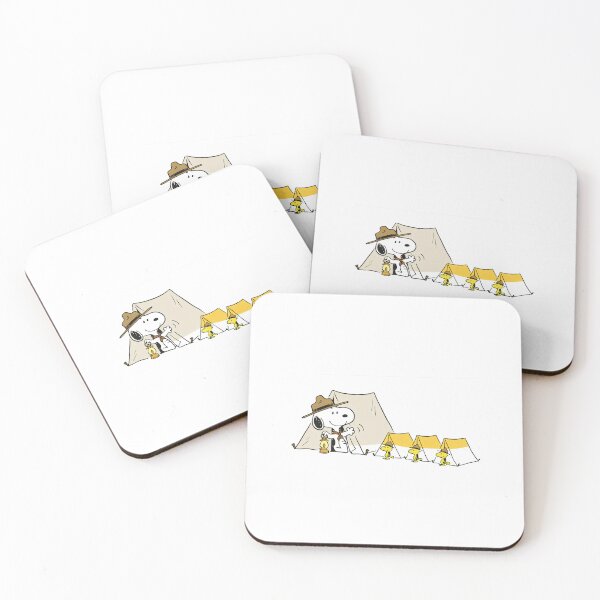 Item preview,  Camping Snoopy and Woodstock Scout   designed and sold by apamictryArt.