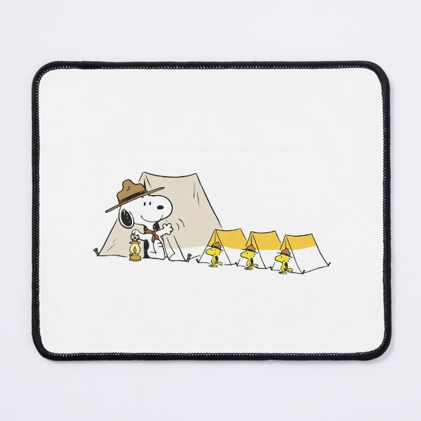 Item preview,  Camping Snoopy and Woodstock Scout   designed and sold by apamictryArt.