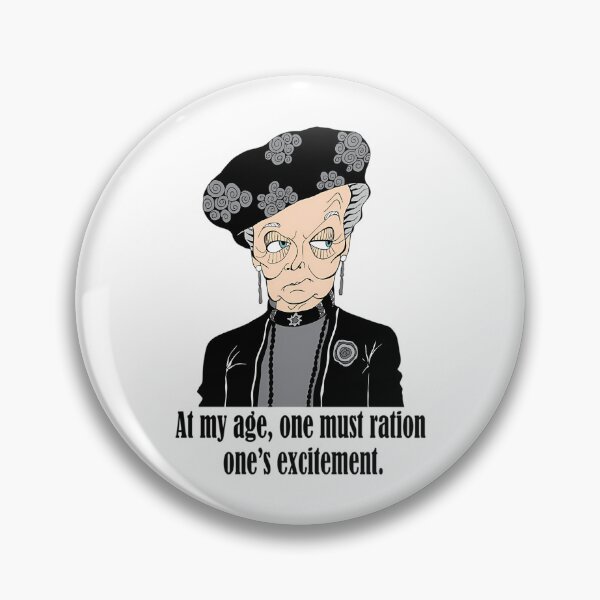 Item preview, Maggie Smith Downtown Abbey Violet Crawley designed and sold by greer-moise.