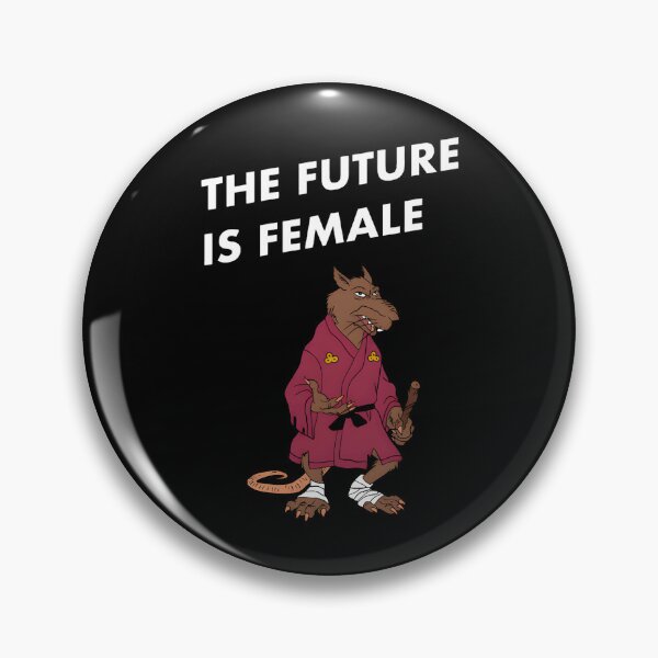 Item preview, Ninja The Future Is Female Master Splinter Meme designed and sold by MimicMiniatures.