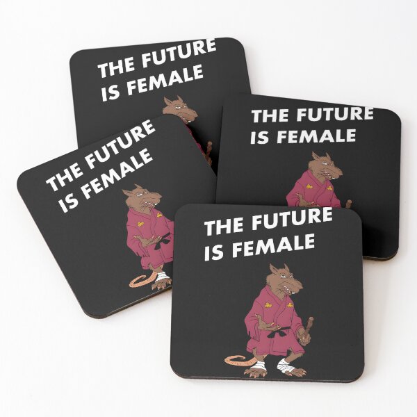 Item preview, Ninja The Future Is Female Master Splinter Meme designed and sold by MimicMiniatures.