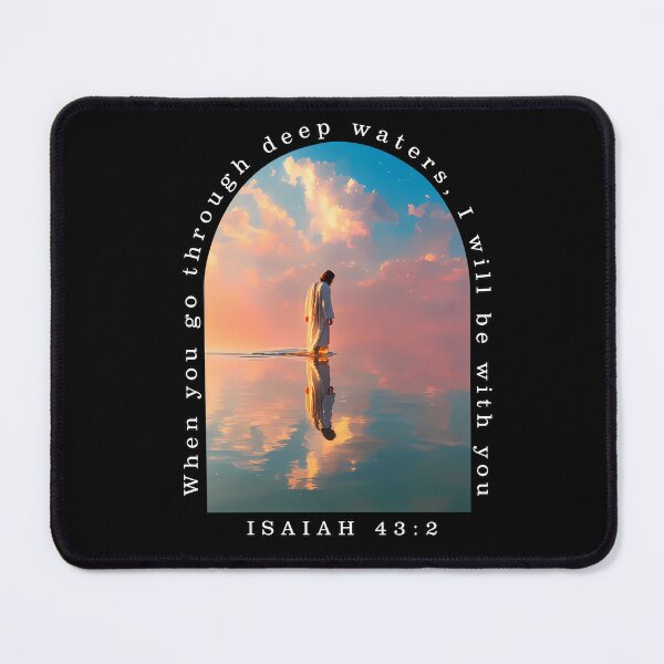 Item preview, Isaiah 43 2 Shirt Deep Waters Christian designed and sold by Verominunus.