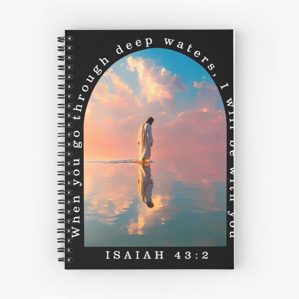 Item preview, Isaiah 43 2 Shirt Deep Waters Christian designed and sold by Verominunus.