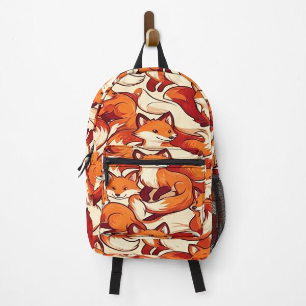 Item preview, Seamless cartoon fox character pattern designed and sold by Solomon-Ent-144.
