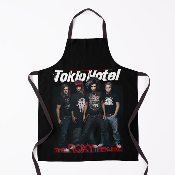 Item preview, Four Musicians Dark Outfits Red Striped Lettering designed and sold by MarcoGrazie.