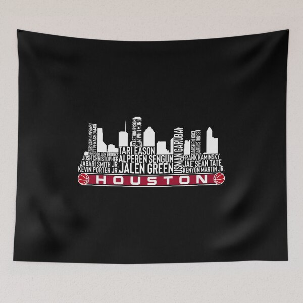 Item preview, Houston Basketball 2023 Skyline Player Names Graphic Tee designed and sold by JeffreyBa77186.