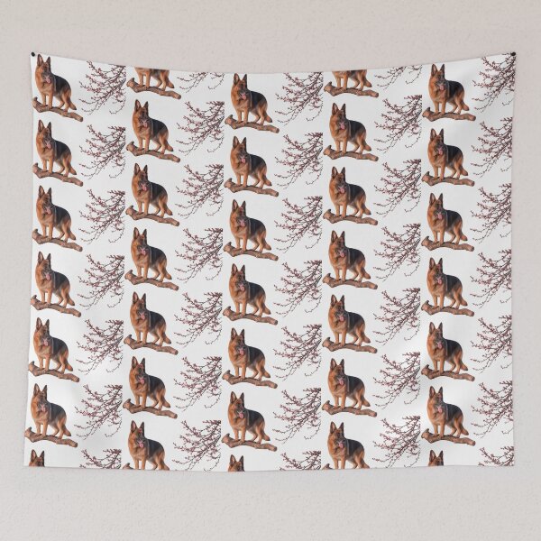Item preview, German Shepherd Dog Sticker | Loyal Dog Lover Design | Nature & Adventure Aesthetic designed and sold by Ishratparween11.