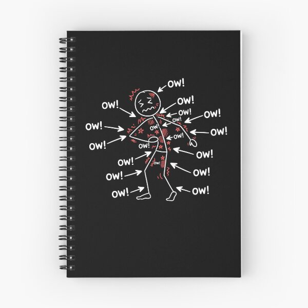 Item preview, Funny Ow Ow Ow Ow Saying Body Pain Character Humor Sarcastic designed and sold by Colorfulman.