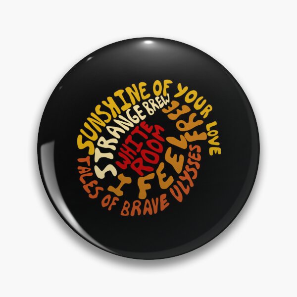 Item preview, Cream Sunshine Of Your Love Songs Typography designed and sold by Cansow.