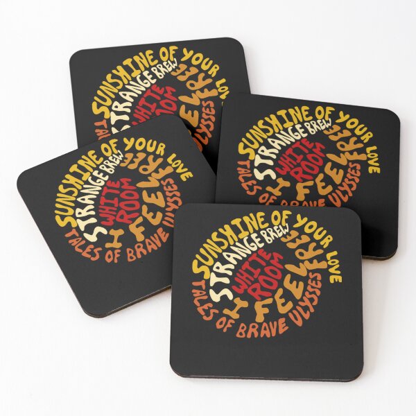 Item preview, Cream Sunshine Of Your Love Songs Typography designed and sold by Cansow.