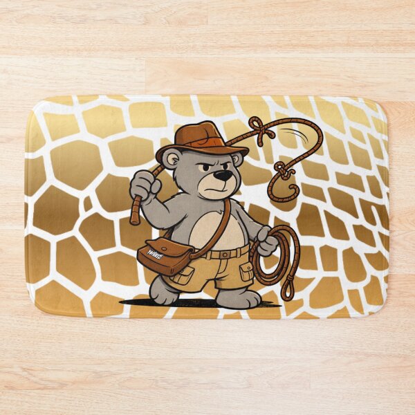 Item preview, Neeno Can Do It! Adventurer Bear Explorer Cartoon designed and sold by YOFANTZ!.