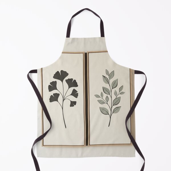 Item preview, Botanical Diptych – Minimalist Twin Leaf Canvas Art designed and sold by Zaramodo.