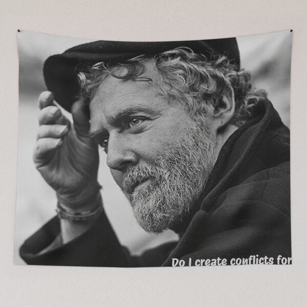 Item preview, Glenn Hansard Sure I Do Inspirational Quote Portrait designed and sold by Manga Mouth Piece .