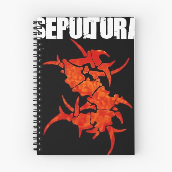Item preview, Sepultura Red Spiky S Letter Emblem designed and sold by Dafallaadam.