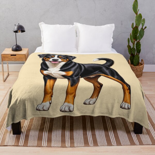 Item preview, Appenzeller Sennenhund Splash Art Portrait designed and sold by Benjipawprints.