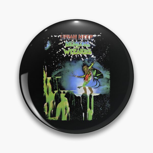 Item preview, Uriah Heep Demons and Wizards Fantasy Landscape designed and sold by Dafallaadam.