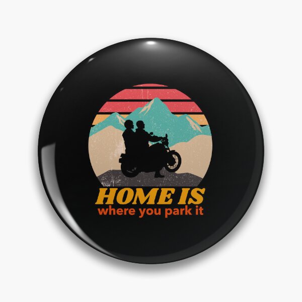 Item preview, Home is Where You Park It-Motorcycling-Biker designed and sold by DiensDesign.