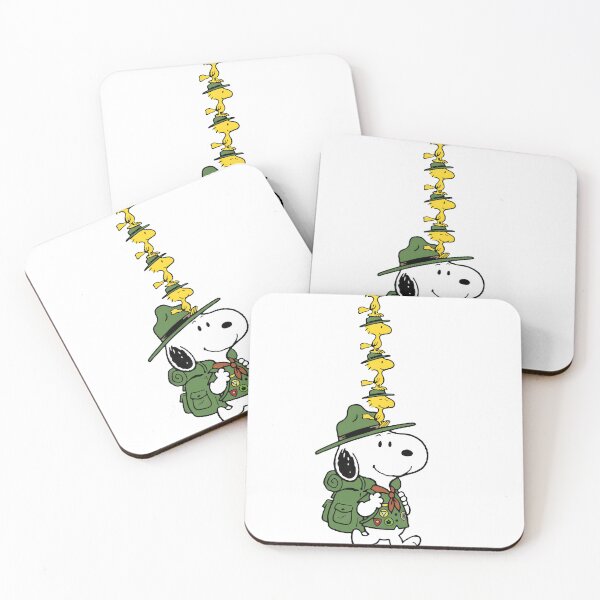Item preview, Snoopy Woodstock Peanuts Gang Camping  designed and sold by maegilldepus.