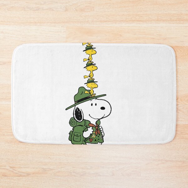 Item preview, Snoopy Woodstock Peanuts Gang Camping designed and sold by maegilldepus.