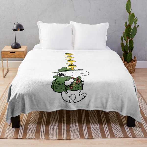 Item preview, Snoopy Woodstock Peanuts Gang Camping designed and sold by maegilldepus.