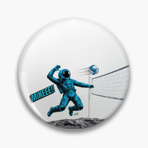 Item preview, ASTRO-NUT Mine! Volleyball in the Space designed and sold by YOFANTZ!.