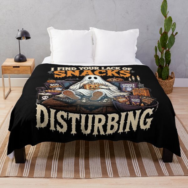 Item preview, I Find Your Lack of Snacks Disturbing Funny Ghost Halloween designed and sold by J-Style-Design.