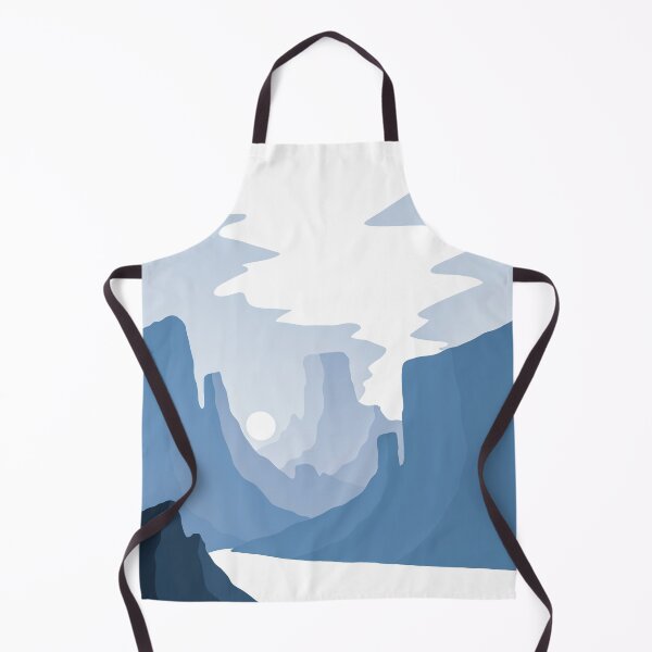 Item preview, Gentle blue lands designed and sold by Swadeillustrations.