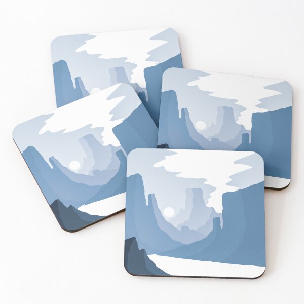Item preview, Gentle blue lands designed and sold by Swadeillustrations.