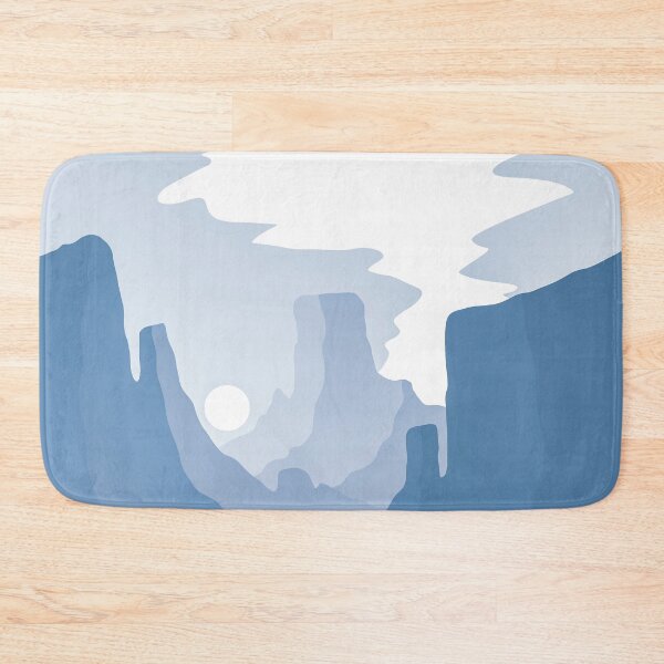 Item preview, Gentle blue lands designed and sold by Swadeillustrations.