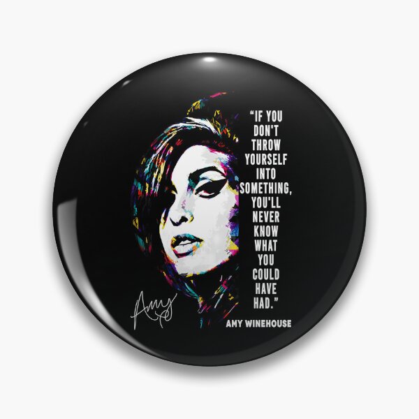Item preview, Amy Winehouse Quote Portrait  designed and sold by Dafallaadam.