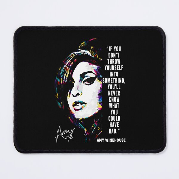 Item preview, Amy Winehouse Quote Portrait  designed and sold by Dafallaadam.