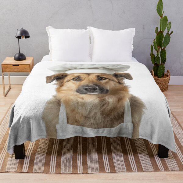 Item preview, Chinook Chef Dog Funny Cooking Apron Hat Cute Pet Portrait designed and sold by LazyOwlStore.