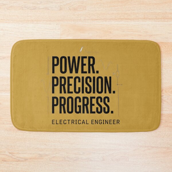 Item preview, Power Precision Progress | Electrical Engineer designed and sold by Amr Darwish Graphic designer.