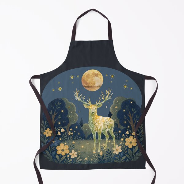 Item preview, Zen celestial buck under the moon designed and sold by 247DesignStudio.