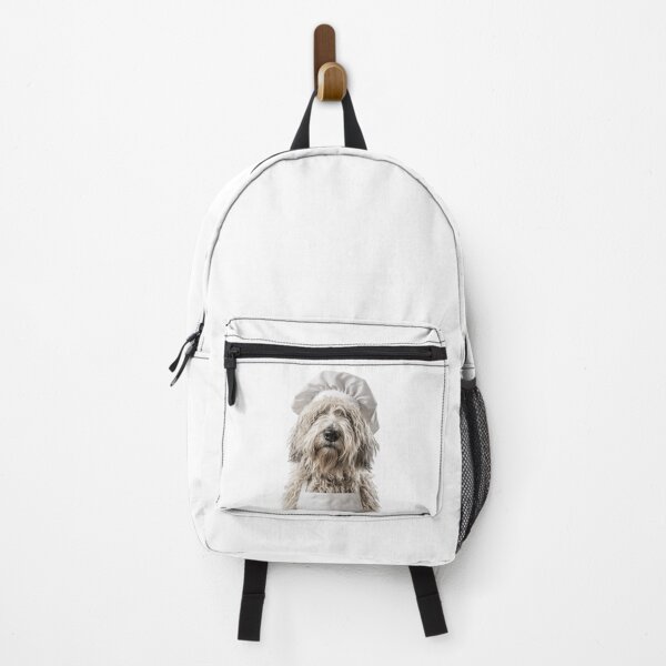 Item preview, Komondor Chef Dog Funny Cooking Apron Hat Cute Pet Portrait designed and sold by LazyOwlStore.