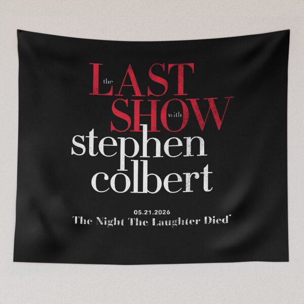 Item preview, The Last Show With Stephen Colbert 2026 Vintage designed and sold by Prints3000.