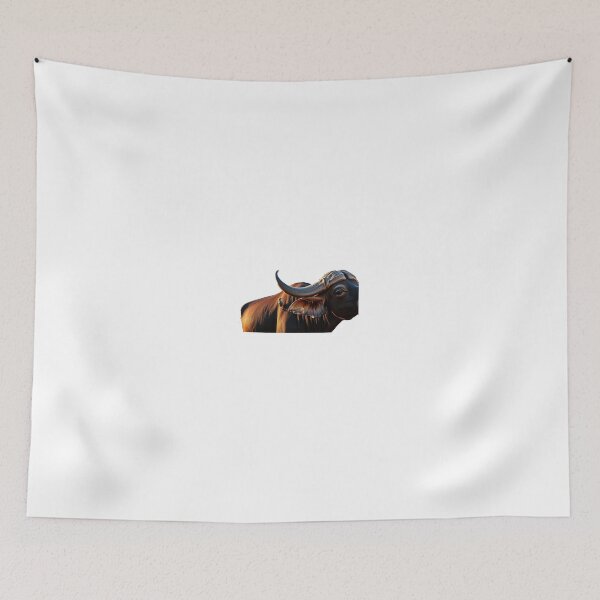 Item preview, Oxpecker and Buffalo Symbiosis Wildlife Art designed and sold by Helt-enkelt.