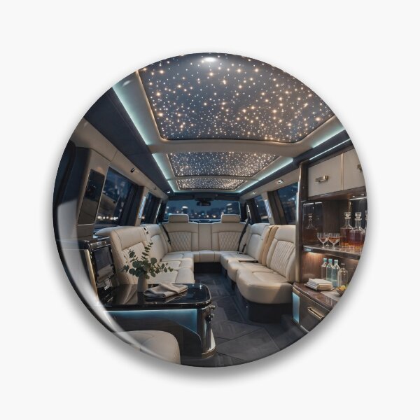 Artikelvorschau, Interieur einer Oberklasse-Limousine entworfen und verkauft von AwesomeDigiShop.