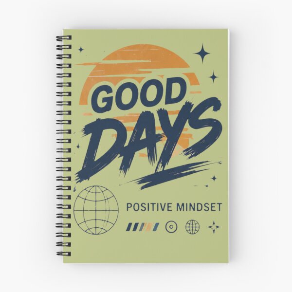 Item preview, Good Days Positive Mindset Vintage Retro Design designed and sold by Bekado.